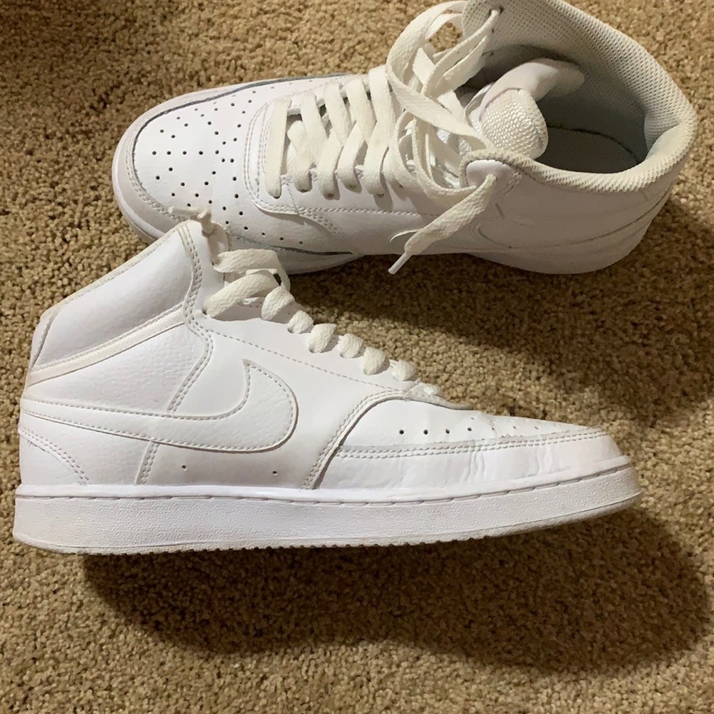 White Nike air max 07 mid women's